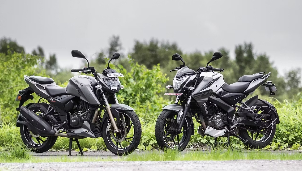 TVS Apache RTR 200 4V and Star City Plus