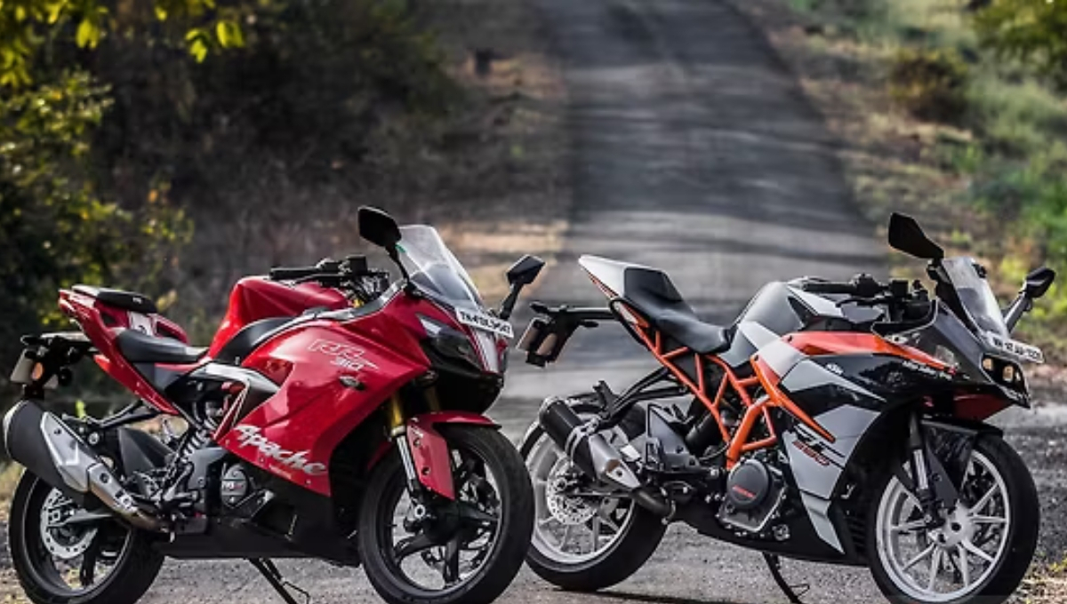 TVS Apache RR310 vs KTM RC390