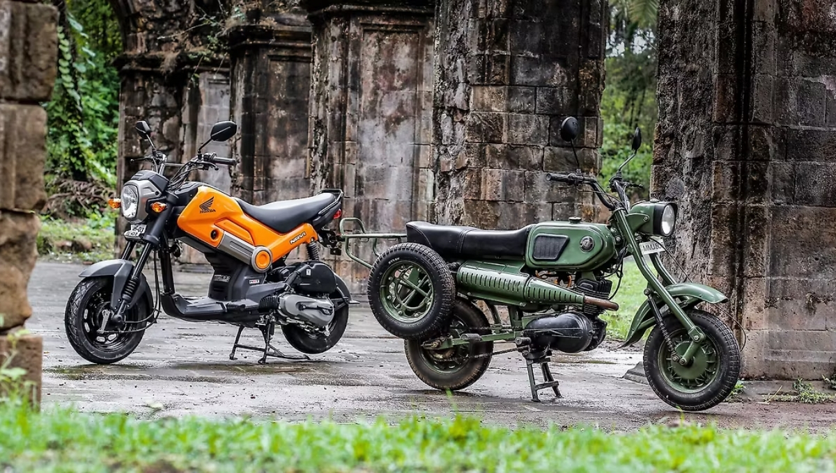 Honda Navi and Rajdoot Bobby GTS