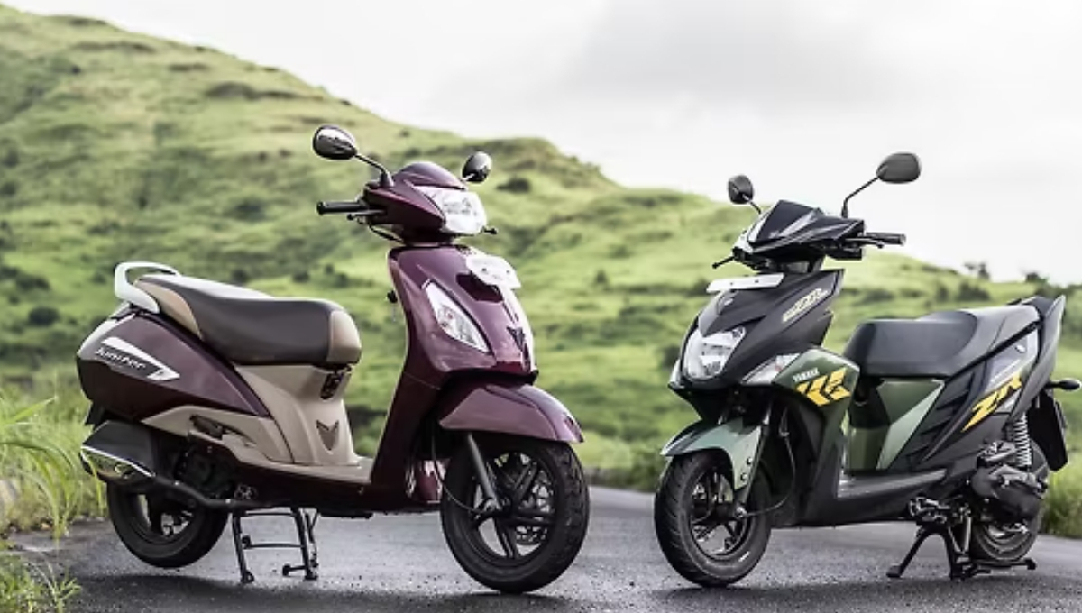 Yamaha Cygnus Ray ZR vs TVS Jupiter MillionR