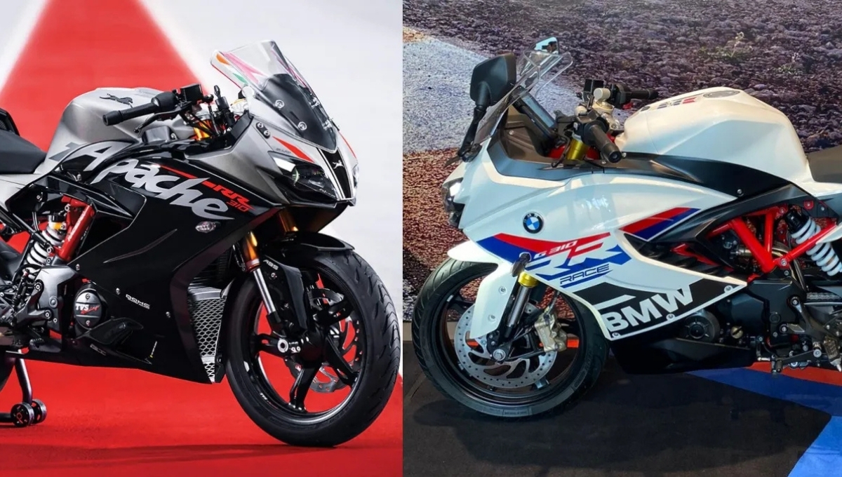 BMW G310 RR vs TVS Apache RR 310