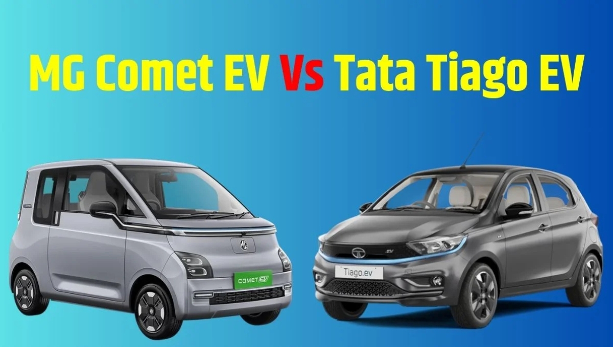 MG Comet EV बनाम Tata Tiago EV: किस इलेक्ट्रिक कार में है ज्यादा दम