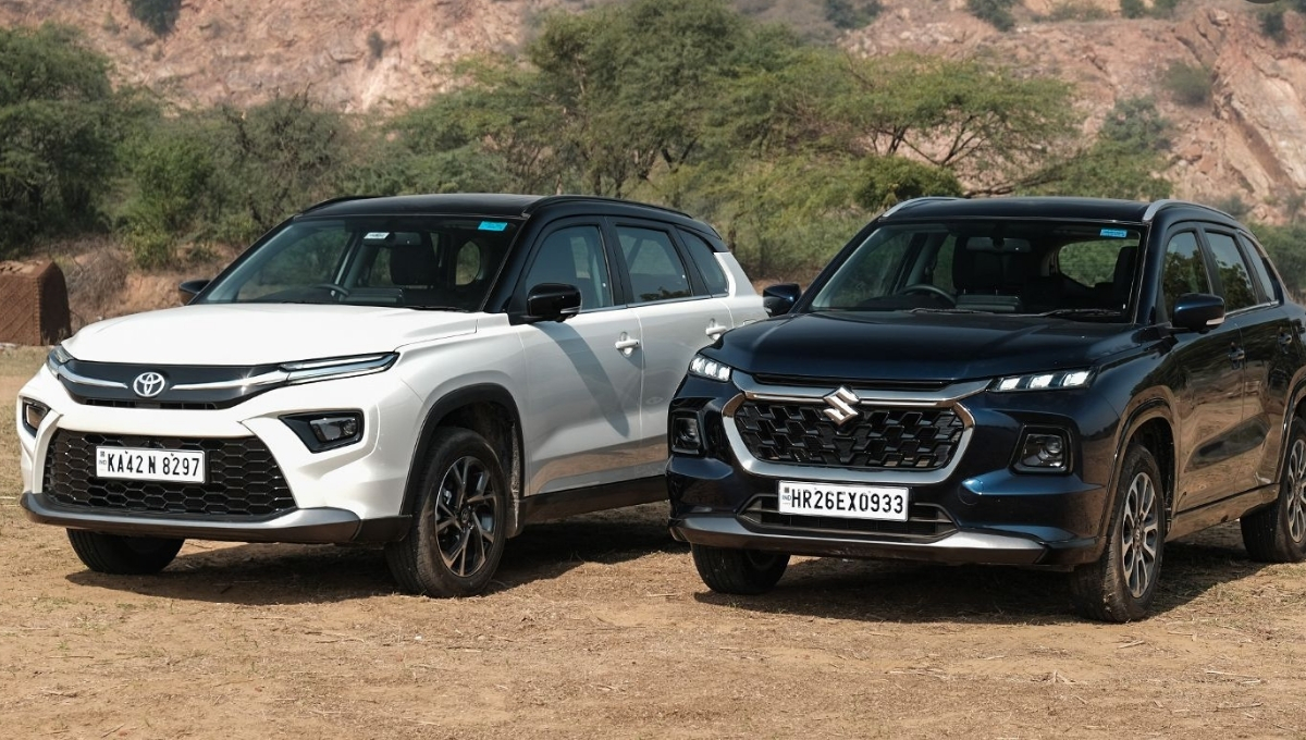 Toyota Urban Cruiser Hyryder and Maruti Grand Vitara