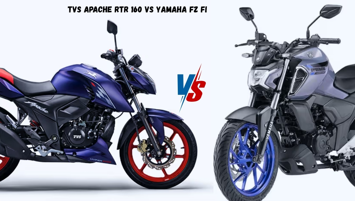TVS Apache RTR 160 vs Yamaha FZ FI