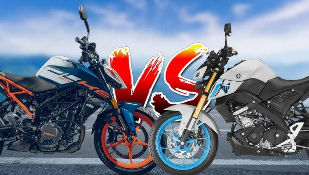 KTM 160 Duke vs Yamaha MT 15 V2