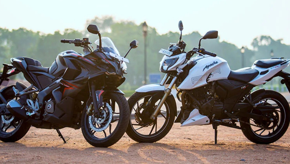 TVS Apache RTR 200 4V vs Bajaj Pulsar RS200