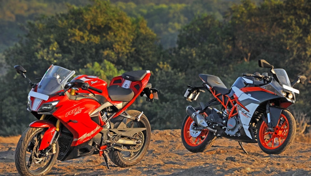 TVS Apache RR310 vs KTM RC390