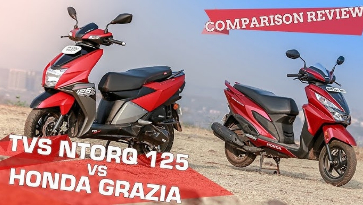 TVS Ntorq 125 vs Honda Grazia 125