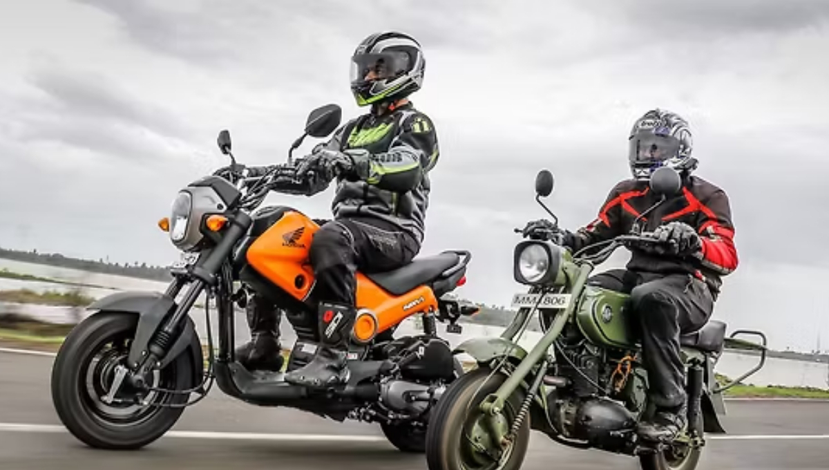 Honda Navi and Rajdoot Bobby GTS