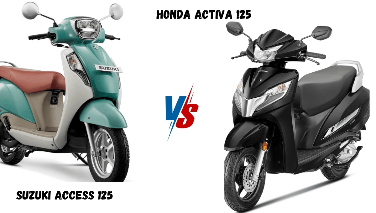 Suzuki Access 125 vs Honda Activa 125