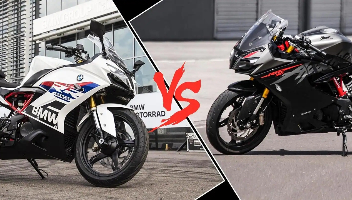BMW G310 RR vs TVS Apache RR 310