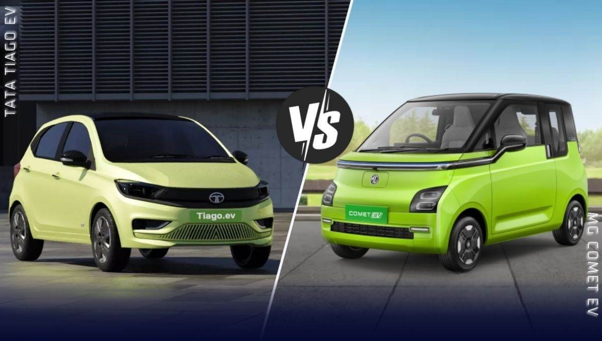 MG Comet EV बनाम Tata Tiago EV: किस इलेक्ट्रिक कार में है ज्यादा दम