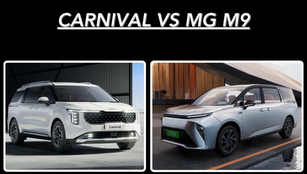 Kia Carnival vs MG M9: लक्ज़री और टेक्नोलॉजी की शानदार टक्कर
