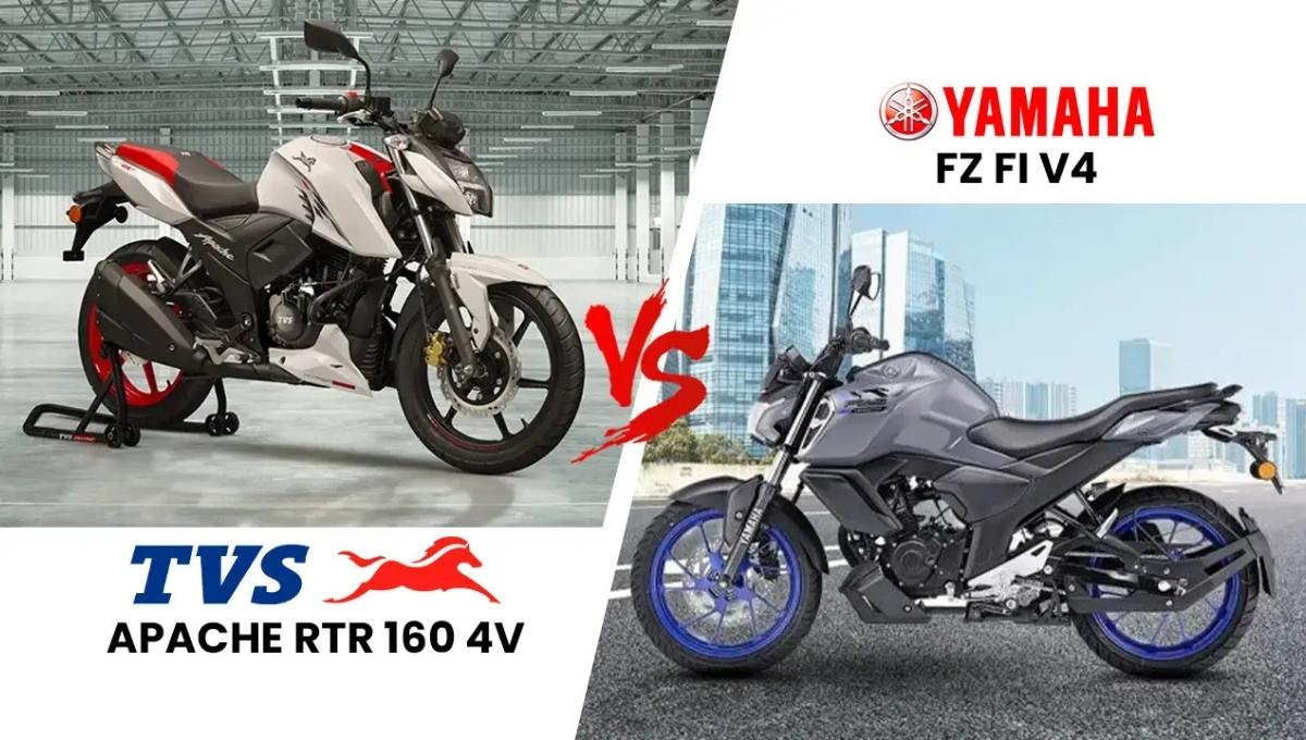 TVS Apache RTR 160 vs Yamaha FZ FI