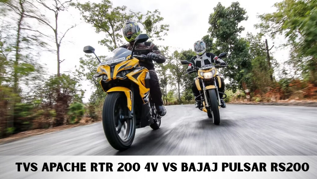 TVS Apache RTR 200 4V vs Bajaj Pulsar RS200