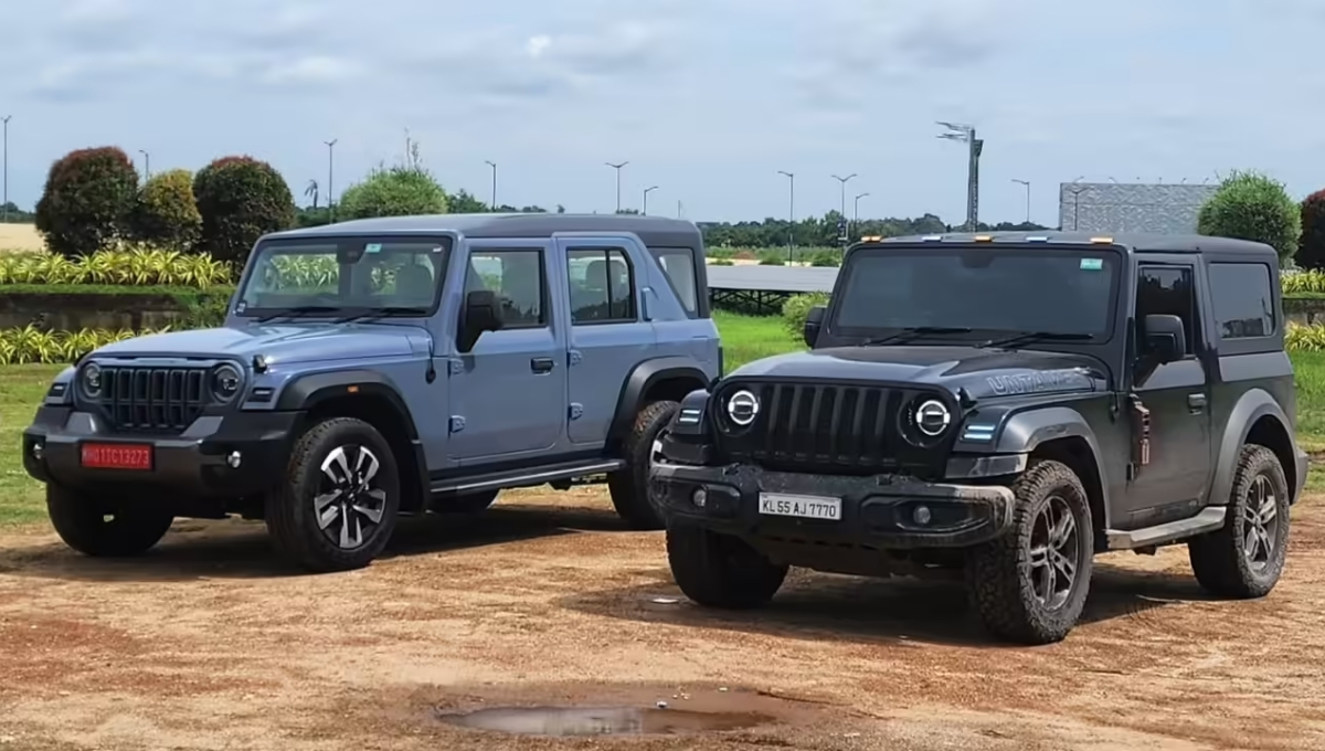 Mahindra Thar Roxx vs Mahindra Thar