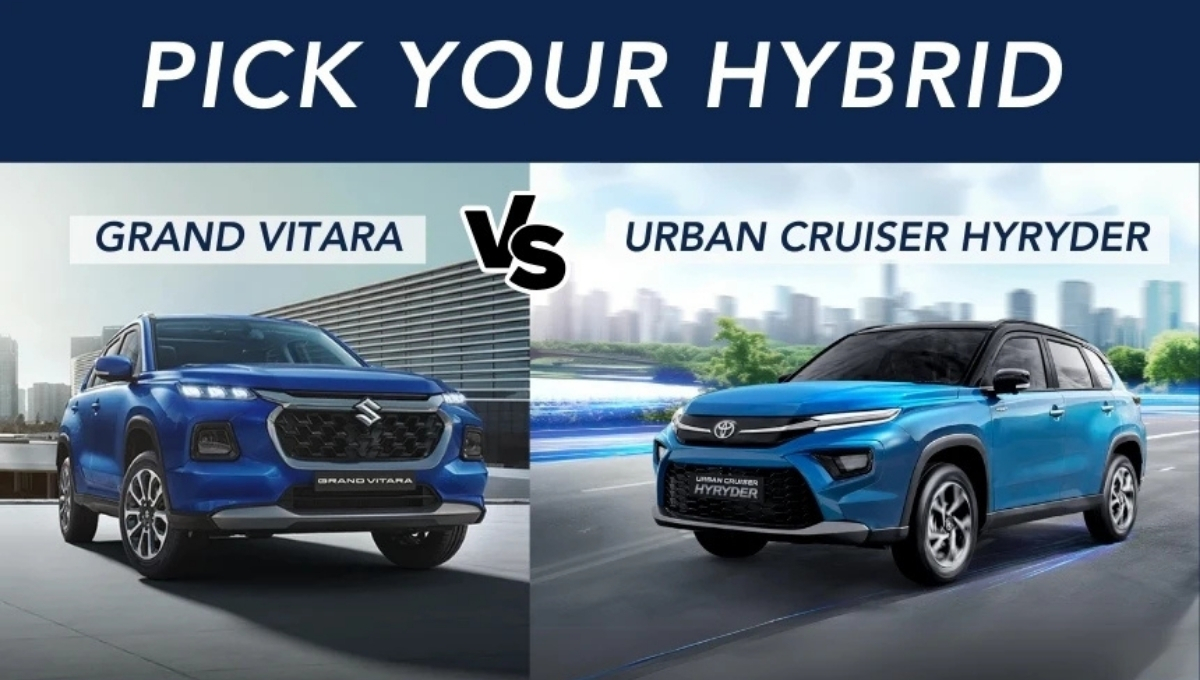 Toyota Urban Cruiser Hyryder and Maruti Grand Vitara